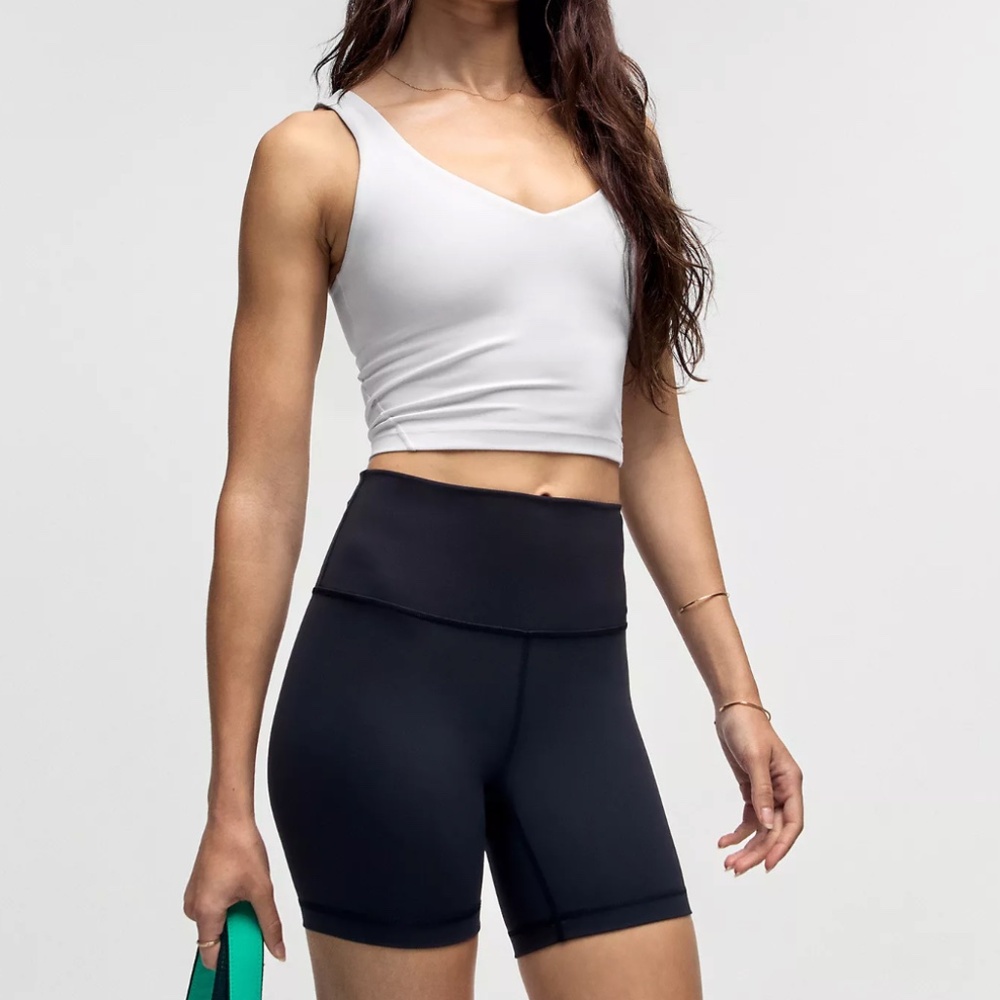 Lululemon White Align Tank Top Light Support, A/B Cup size 8